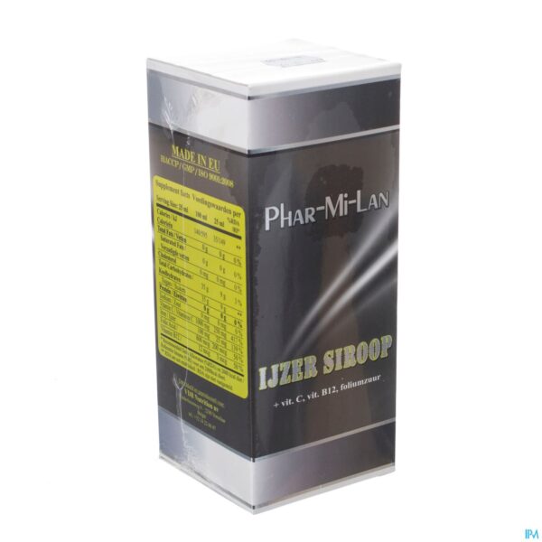 Packshot Phar-mi-lan Ijzer-b12-folium 500ml