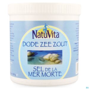 Packshot Natuvita Dode Zeezout Pot 1kg