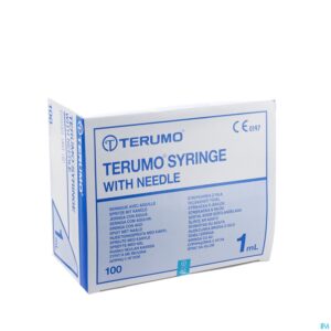 Packshot Wwsp 1ml Terumo Nld 26g1/2 Tu- 100 St 0