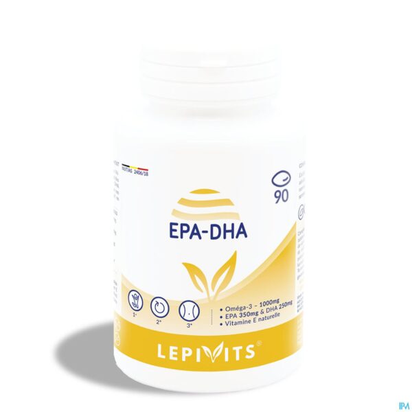 Productshot Epa/dha+ Forte Caps 90 Lepivits
