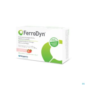 Packshot Ferrodyn Blister Kauwtabl 84 22921 Metagenics
