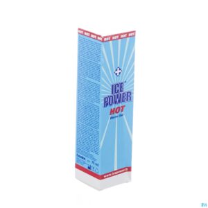 Packshot Ice Power Hot Power Gel Sport Tube 75ml