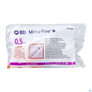 Packshot Microfine Ins.spuit 0,5ml 30g 8mm 10 324825