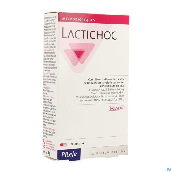 Packshot Lactichoc Caps 20