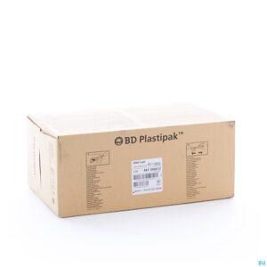 Packshot Bd Plastipak Spuit Luer 20ml 120 300613