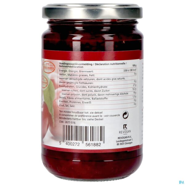 Packshot Prodia Broodbeleg Krieken+maltit.300g 6188 Revogan