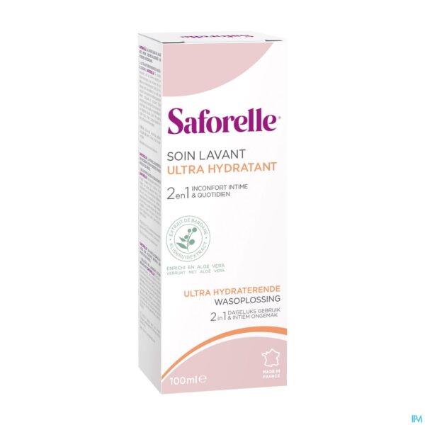 Packshot Saforelle ULTRA HYDRATERENDE WASVERZORGING 100ml