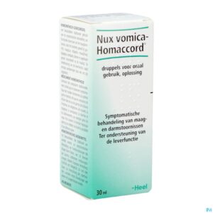 Packshot Nux Vomica-homaccord Gutt 30ml Heel