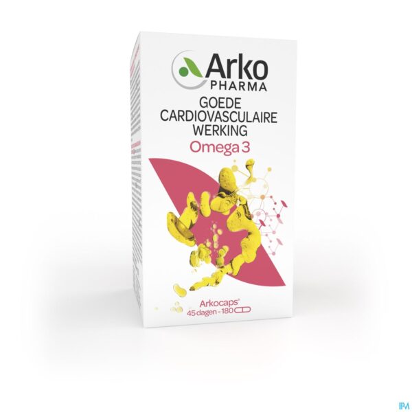 Packshot Arkocaps Omega 3 Uit De Zee 180