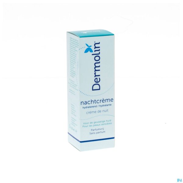 Packshot Dermolin Nachtcreme 50ml