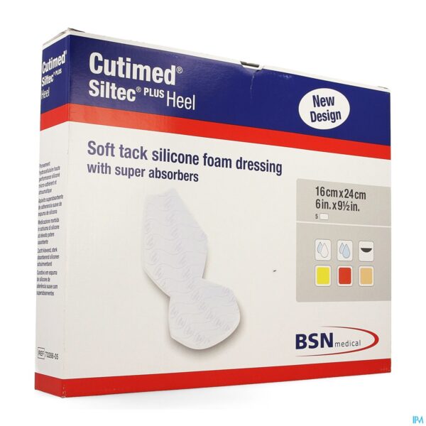 Packshot Cutimed Siltec Plus Heel 5 7328805 Packshot Cutimed Siltec Plus Heel 5 7328805
