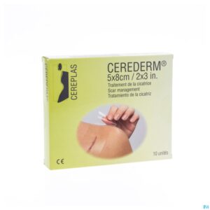 Packshot Cerederm Pleister 5x 8cm 10 4309668