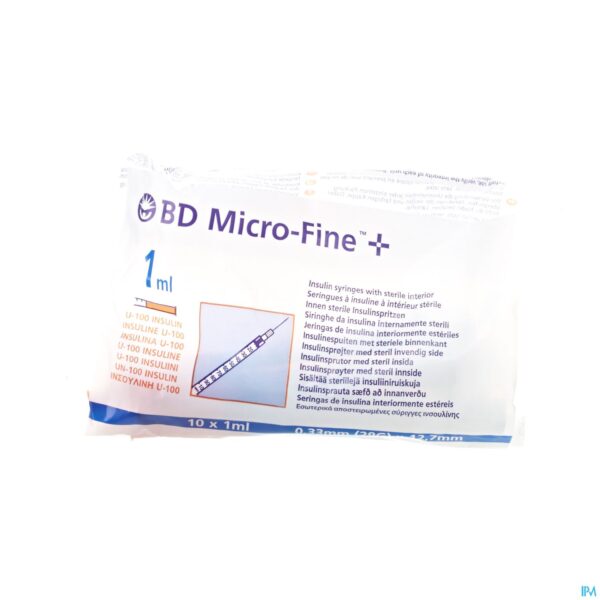 Packshot Microfine Ins.spuit 1ml 29g 12,7mm100 324827