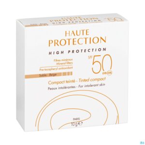 Packshot Avene Zon Compact Getint Spf50+ Zand 10g