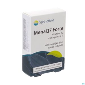 Packshot Menaq7 Vit K2 Forte Springfield Pot Caps 30