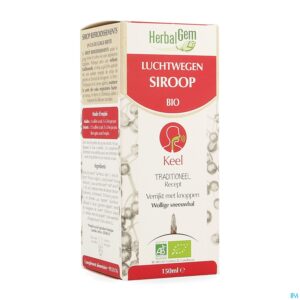Packshot Herbalgem Verkoudheidssiroop 150ml