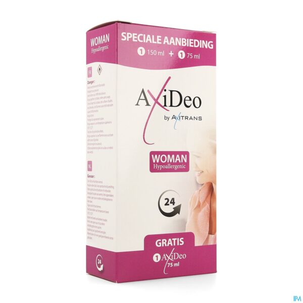 Packshot Axideo Woman Deo Spray 150ml