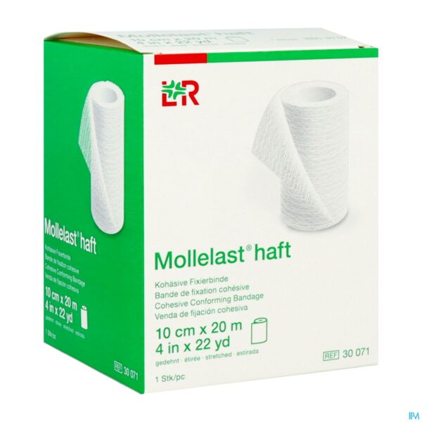 Packshot Mollelast Haft Windel Elast Adh 10cmx20m 30071