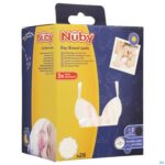 Packshot Nuby Borstkompressen Dag Wit 30