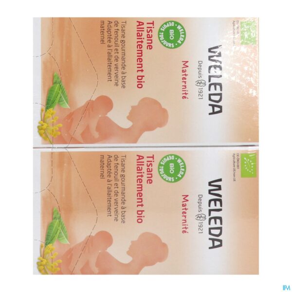 Packshot Weleda Borstvoedingsthee Bio Zakje 20x2g
