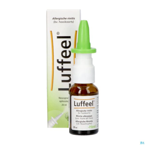 Productshot Luffeel Neusspray 20ml Heel