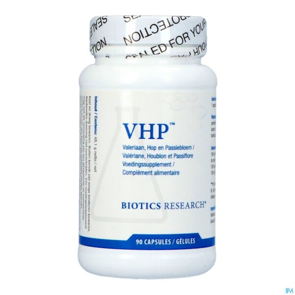 Packshot Vhp Biotics Caps 90