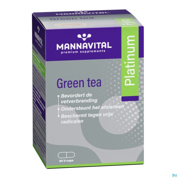 Packshot Green Tea Platinum V-caps 60