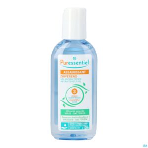 Packshot Puressentiel A/bacter.gel Hydro Alc.3 Ess.olie80ml