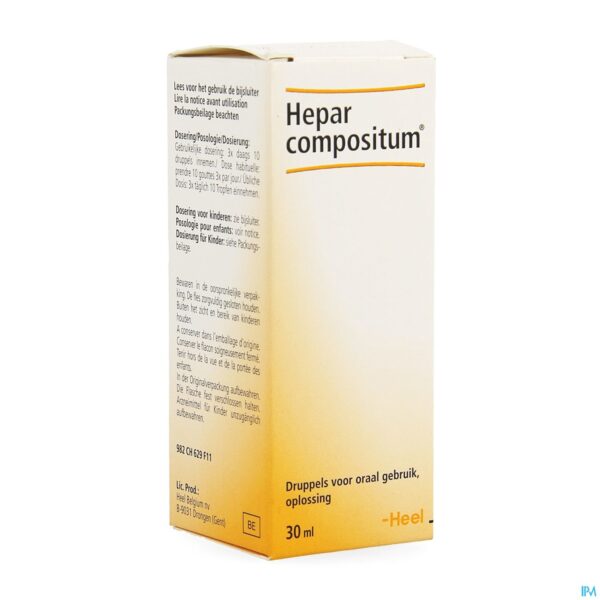 Packshot Hepar Compositum Drinkbare Opl Gutt 30ml