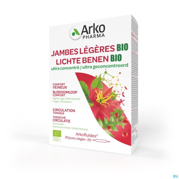 Packshot Arkofluide Lichte Benen Bio Nf Amp 20