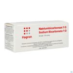 Packshot Natriumbicarbonaat 1g Ud Tabl 50 Fag