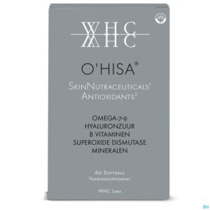 Packshot O'HISA SkinNutraceuticals Antioxidants Softgels 60
