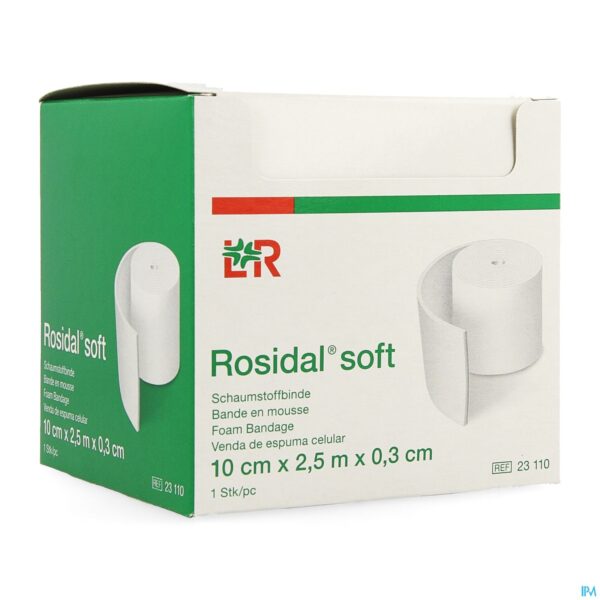 Packshot Rosidal Soft Schuimband 10x0,3cmx2,5m Indiv.23110