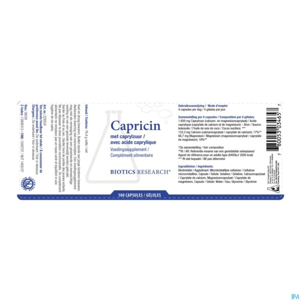 Lifestyle_image Capricin Biotics Caps 100