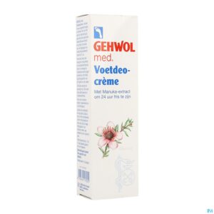 Packshot Gehwol Med Voetdeocreme 75ml Consulta