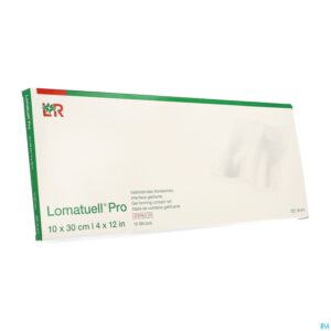 Packshot Lomatuell Pro Kompres Ster 10x30cm 10 30873