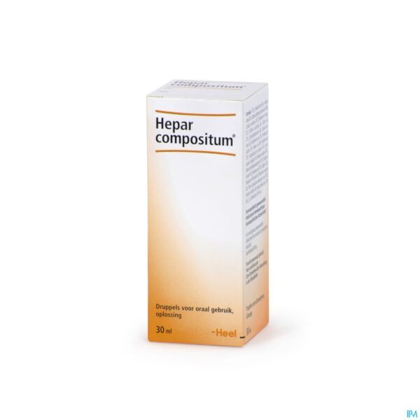 Packshot Hepar Compositum Drinkbare Opl Gutt 30ml Packshot Hepar Compositum Drinkbare Opl Gutt 30ml