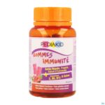 Packshot Pediakid Gummies Immuniteit Gommetjes 60
