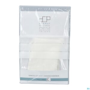 Packshot Dermat Handsch 2 Large 100% Katoen