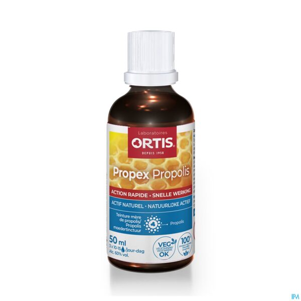 Packshot Ortis Propex Propolis Gutt 50ml Packshot Ortis Propex Propolis Gutt 50ml
