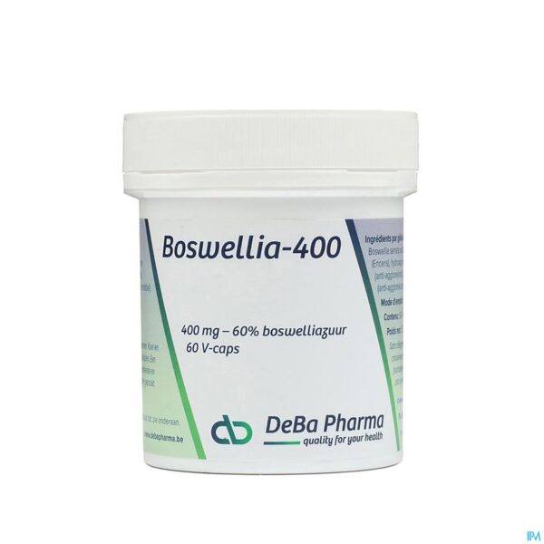 Packshot Boswellia Extract 400mg Caps 60 Deba