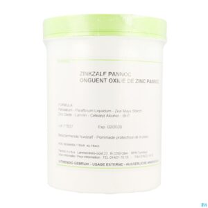 Packshot Zinkoxide Zalf 1kg Pannoc