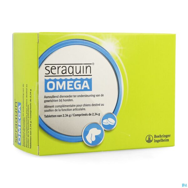 Packshot Seraquin Omega Hond Gewrichten Comp 60 Packshot Seraquin Omega Hond Gewrichten Comp 60