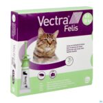 Packshot Vectra Felis 423mg/42,3mg Opl Spot-on Kat 3