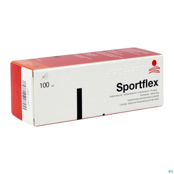 Packshot Sportflex 10 Mg/G Huidspray 100 Ml Packshot Sportflex 10 Mg/G Huidspray 100 Ml