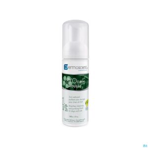 Packshot Dermoscent Pyoclean Mousse Hond Kat 150ml