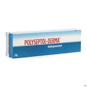 Packshot Polyseptol Derma Zalf Tube 22g Verv.0070177