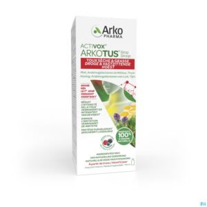 Packshot Arkotus Siroop Droog Diep Zittende Hoest 140ml