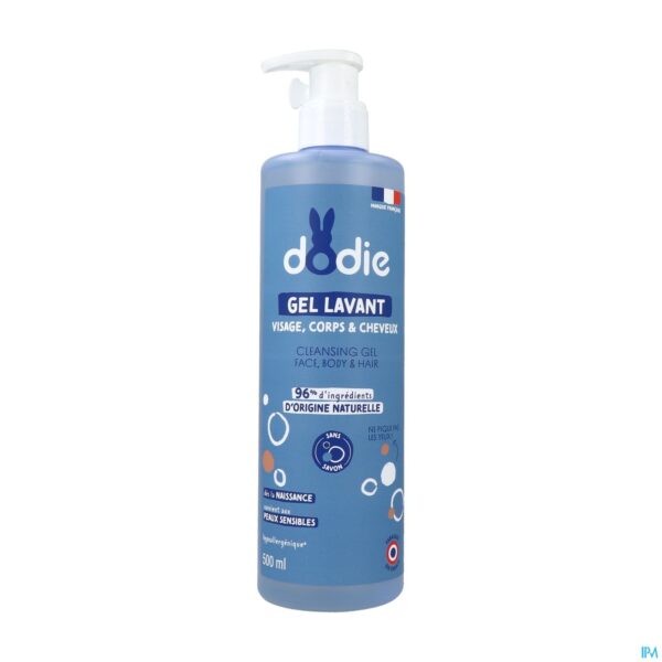 Packshot Dodie Gel Reinigend 3in1 500ml Packshot Dodie Gel Reinigend 3in1 500ml