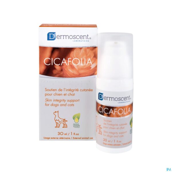 Packshot Dermoscent Cicafolia Dog Cat Fl 30ml